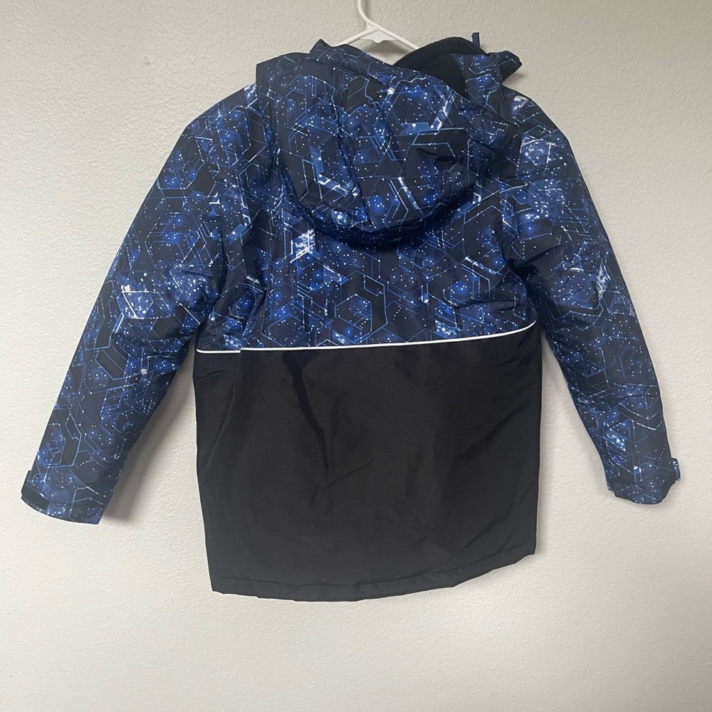 Ready for the snow New PLACE boy jacket size 10/12 blue/ black - Picture 3 of 3